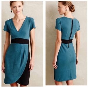 Anthropologie Maeve Splitshade Tulip Hem Dress XL